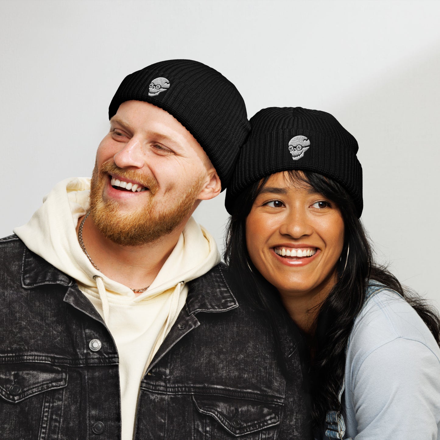 No Alumni Skullie Fisherman beanie