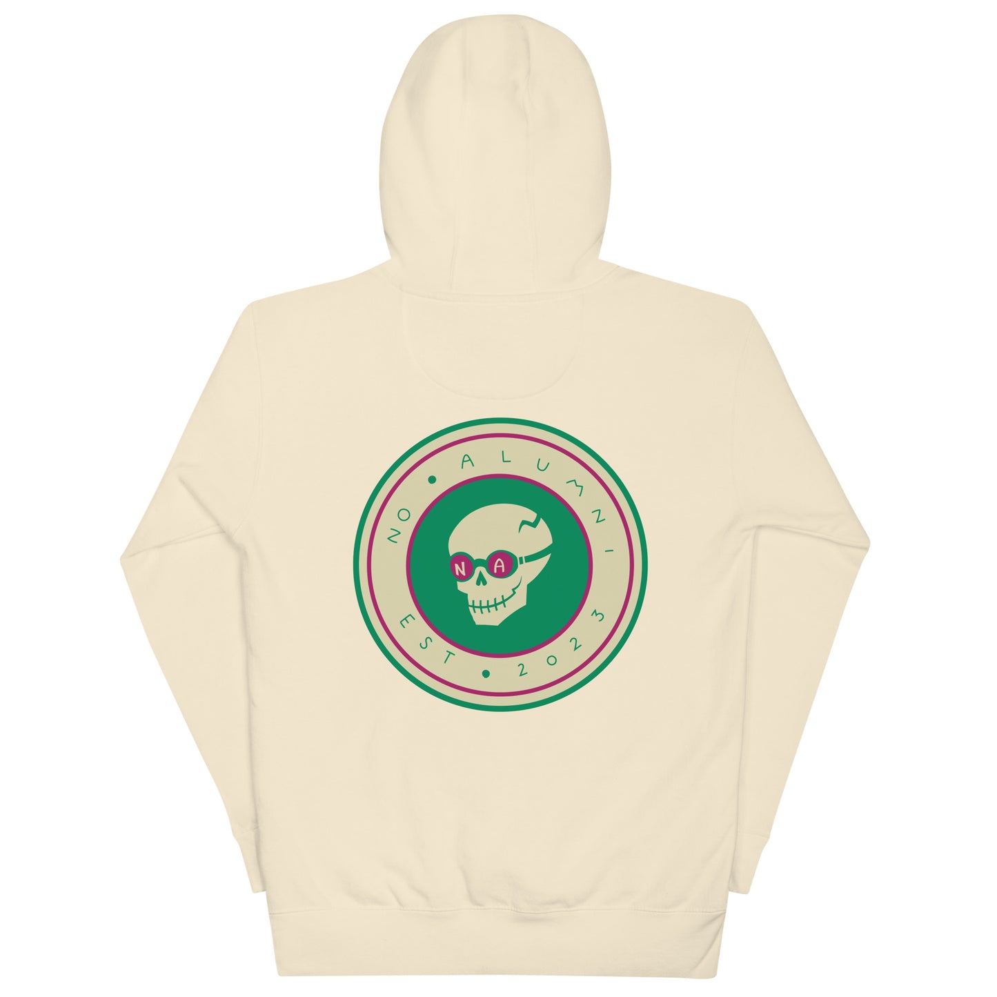 No Alumni "The JJ" Comfy Miami V Ver. 2.0 Skullie Unisex Hoodie